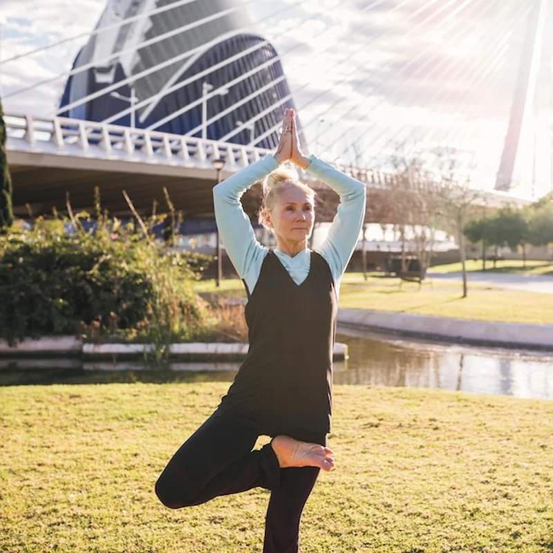 Joga na świeżym powietrzu